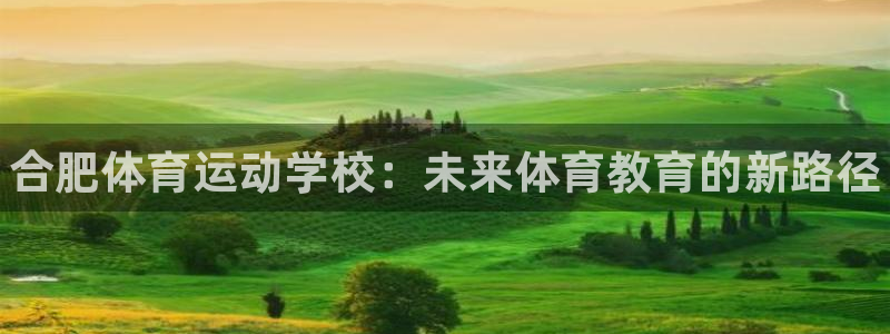3377体育官网下载平台注册：合肥体育运动学校：未来体育教育